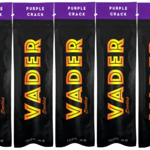 Vader THC Vape - Pacote Exótico - Crack Roxo