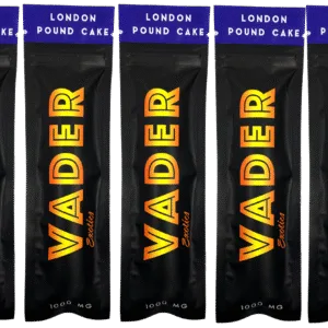 Vader THC Vape - Pacote Exótico - Bolo de Libra de Londres